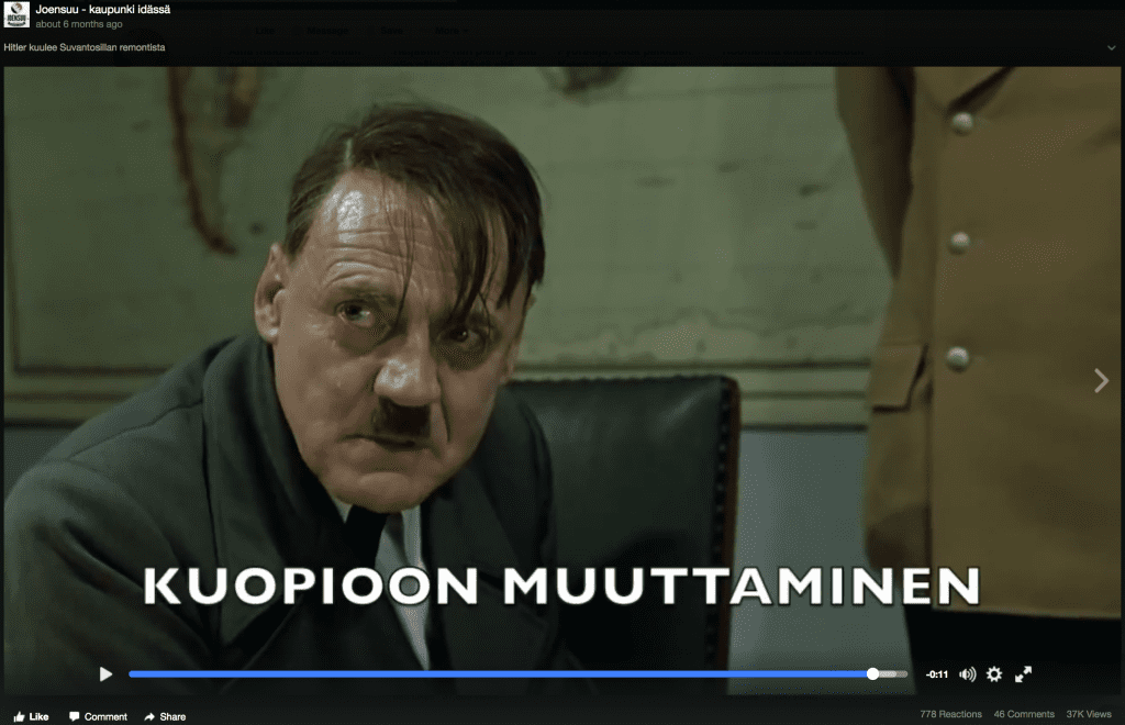 Kuvakaappaus: Facebook